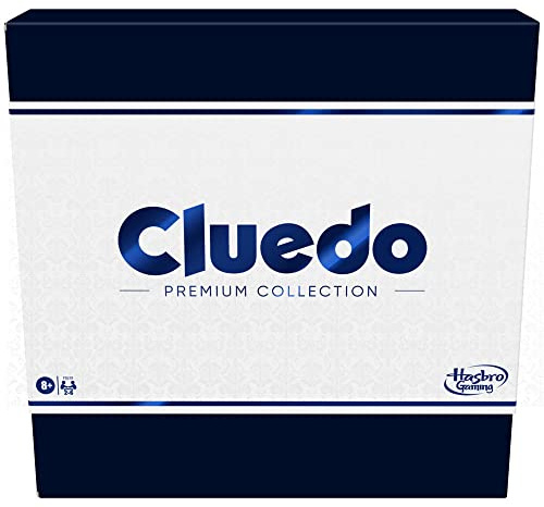 Hasbro Gaming hasbro cluedo Premium Collection Familien-Brettspiel für 2 bis 6 Spieler, Premium-Verpackung und Komponenten, Spiel für 8 Jahre (norwegisch/dänisch)