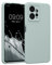kwmobile Handyhülle kompatibel mit Xiaomi Redmi Note 12 (4G) Hülle - gummierte Handy Case aus Silikon in Cool Mint