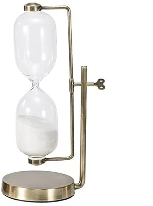 InDmar Sablier, sablier, sablier, sablier 60 Minutes, sablier décoratif, sablier en Verre 1 Heure, sablier, for Cadeaux, Mariage, Maison, Bureau, décoration de Bureau