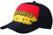 SABBOT Fan Unisex Kappe, Nationale Farben, Verstellbare Basecap, Schirmmütze, Trucker Kappe, Modisches Accessoire, Leichtgewicht, Schnelltrocknend, Bequem (Deutchland)