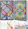 Geschenke Mädchen 6 7 8 9 10 Jahre: Basteln Mädchen 5-12 Jahre, Diamond Painting Kinder Erwachsene A5 Notizbuch, Bastelset Kinder Spielzeug 7-12 Jahre Mädchen Mandalas Kreatives Geburtstagsgeschenk