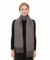 Stola Elegante Pashmina Donna Leggera Cerimonia Grigio, Scialle Donna Elegante Pashmina, Spolverino Elegante Sciarpa Primaverile Invernale, Scialle Signora Chic per Eventi e Cerimonie (Grigio)