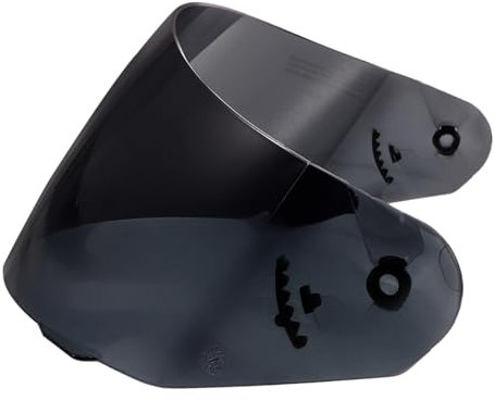 MUCKLILY Visière De pour Casque Lentille De Résistante Au Vent Et Aux Débris Accessoire pour Motards