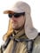 Ausing Gorra UV para Hombre Sombrero de Verano Protección Solar Transpirable Secado Rápido Protección UV Caqui