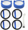 Juego de filtros de aspiradora para robot AEG 8000 para ASKW4 ESKW4 FX8 AZE156 EFP91835 900, filtración de 5 niveles,