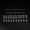 jebyltd 60% 87 OEM Mechanical Keyboard For MX Pcb Mounted Stabilizer For Case 6.25u Modifier Key Stabiliser Plate