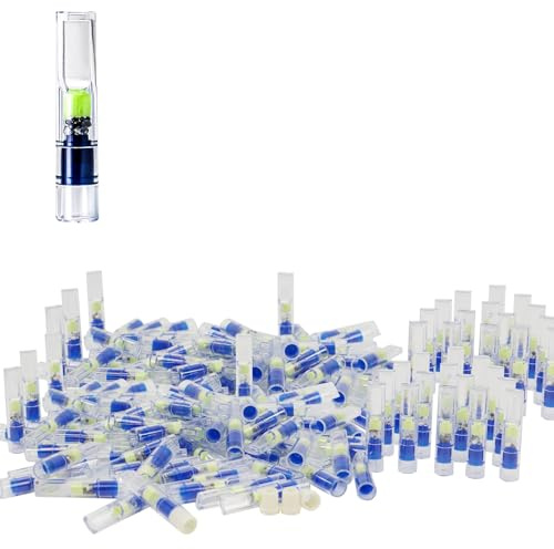 CaLeQi Filtri per Sigarette (100 pezzi) Microporosi Multi-Filtrazione | Riducono le Macchie di Catrame e Tabacco per Sigarette con Ø8 mm, Ø6 mm e Ø5 mm, Dotati di Adattatori per Ø7 mm, Ø6,5 mm