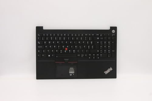 Lenovo Replacement keyboard with UK layout, backlit design, compatible with Lenovo notebooks, dimensions 36.3 x 23.7 x 1.3 cm.