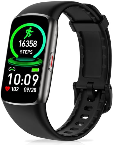 Zeacool Fitness-Tracker mit 24/7 Herzfrequenz, Blutsauerstoff-Schlafmonitor, 123 Sport-Modi, Kalorien, Smartwatch, Schrittzähler, IP68 wasserdicht, Aktivitätstracker, Gesundheitsschrittzähler für