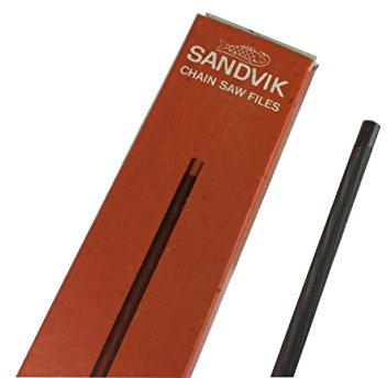 1 x Sandvik 8 200mm Long x 1/4 6.3mm Round Chain Saw Chainsaw File (F9981). Free UK Postage
