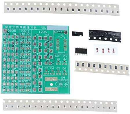 SMD Löt-Kit zum PCB Lernen Schweißen Training Leiterplatte