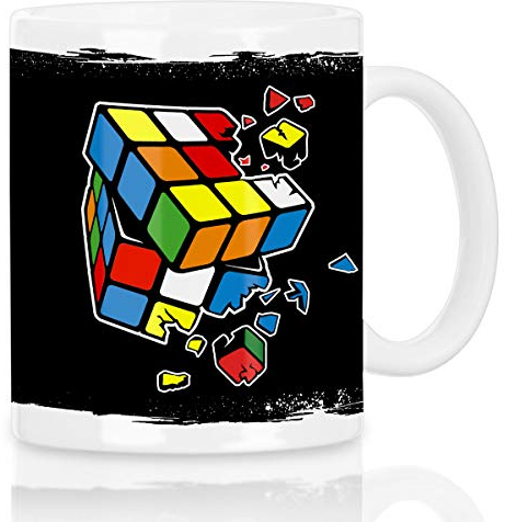style3 Explodierender Zauberwürfel Motivtasse sheldon