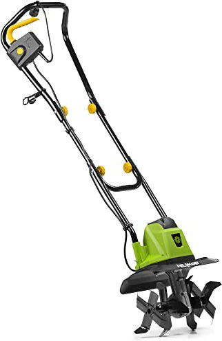 Motocoltivatore elettrico a 4 lame in acciaio, 750 W