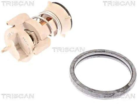 TRISCAN Thermostat Kühlmittel Kühlwasserthermostat Öffnungstemperatur:92°C für VW Golf VII Schrägheck (5G1, BQ1, BE1, BE2) TIGUAN (5N) Passat Variant (3G5, CB5) Golf VII Variant (BA5, BV5) SHARAN