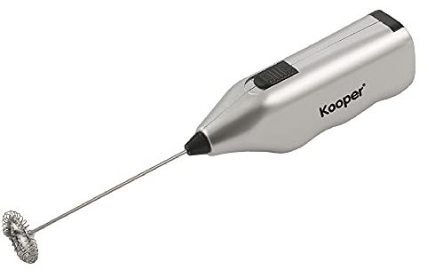 Frullino montalatte per cappuccino elettrico a immersione con mini frusta in acciaio Coffee Creamer