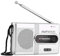 Tragbares Radio, 2 Band AM/FM mit Kopfhöreranschluss Klein Transistor Teleskopantenne Taschenradio Weltempfänger Lautsprecher Radio Batteriebetrieben für Wandern Camping