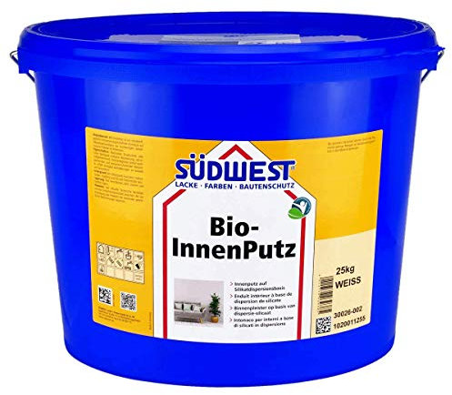 Südwest Bio Innenputz 25kg (Körnung: 2mm)