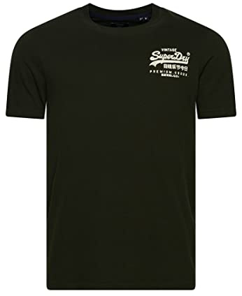 Superdry Herren Vintage Vl Narrative Tee Mw T-Shirt