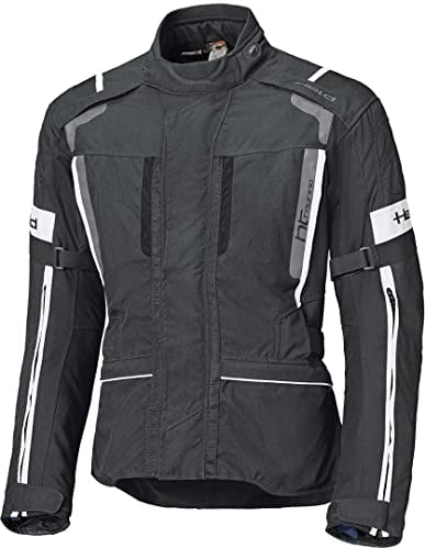 Held 4-Touring II Motorrad Textiljacke, schwarz/weiß, Lang L