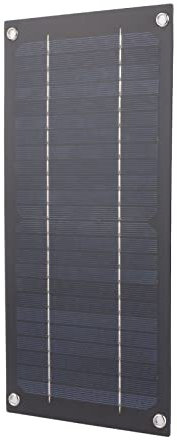 600W Chargeur de Panneau Solaire, Kit Panneau Solaire en Silicium Monocristallin Contrôleur de 100A Kit D'alimentation Solaire avec Câble D'extension et Clip de Batterie