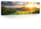 WallArena - Leinwand Bilder - Berge Natur Landschaft - 145x45 cm Leinwandbilder - Bild auf leinwand - Wandbild XXL groß Wandbilder für Wohnzimmer Schlafzimmer Wohnzimmerbilder Modern