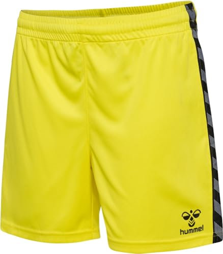 hummel Unisex Hmlauthentic Pl Kids Shorts, Blazing Yellow, 116 EU