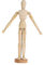 Garneck 1stk Menschliche Schaufensterpuppe Aus Holz Kunst Schaufensterpuppe Holzmodell Menschliche Figur Aus Holz Figurenzeichnungsmodell Künstlerpuppe Aus Holz Marionette Männlich Hölzern