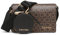 Calvin Klein Damen Triple Compartment Camera Bag Crossbody Millie Kameratasche mit DREI Fächern, Braun/Khaki/Schwarz