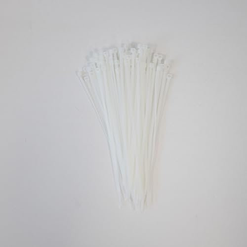 Schneider Electric Thorsman Bridas de 100 unidades, de poliamida, 200 x 3,6 mm, color transparente, diferentes tamaños, bordes redondeados lisos, muy duraderas, bridas autoblocantes para gestión de