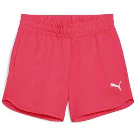 Puma Mädchen Active Gewebte Shorts, Sunset Glow, 164 EU