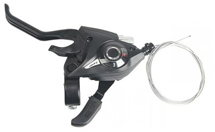 Fahrrad-Umwerfer, 1 Stück, Daumenschaltung, links/rechts, präzise, 3-Gang-/7-Gang-Schaltung, MTB-Trigger-Schaltwerk für Mountainbike, Umwerfer, Daumenschaltung
