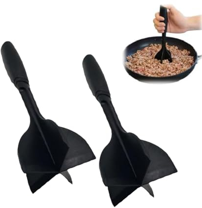 Shenrongtong Trituradora De Carne Puré De Carne Picada, Picadora De Carne, Picadora De Carne Molida Versátil con Cabezal De 5 Cuchillas, Trituradora De Carne Picada con 5 Cortadores Curvos