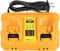 Replacement for Dewalt DCB102 20V Battery Charger Dual Charging Station Compatible with Dewalt 12/20V MAX Battery DCB124 DCB126 DCB203 DCB205 Flexvolt DCB206 DCB606