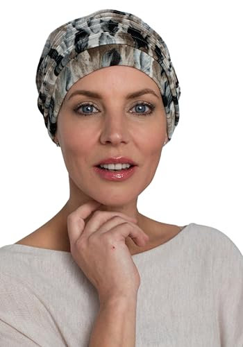 Deresina Harmony - Bonnet en bambou pour femme, Motif mink, taille unique