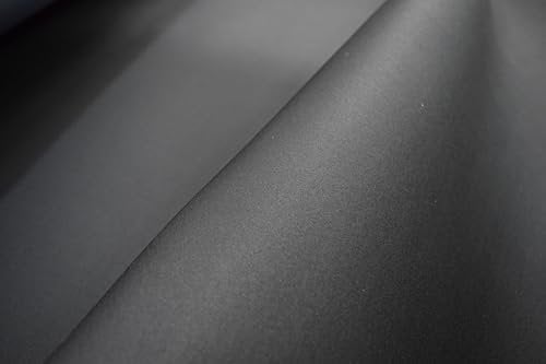 StoffBook SCHWARZ/SCHWARZ NEOPREN-IMITAT STOFF 10MM STRETCH DOUBLEFACE STOFFE, E407