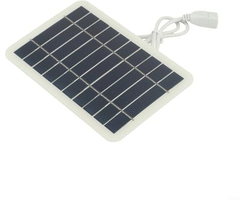Caricatore del pannello solare, caricatore portatile esterno del pannello solare, pannello solare con porta USB, per la ricarica di vari dispositivi elettronici