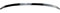 MASHRGX Heckspoiler Heckspoiler Für B&MW 5er G30 2018-2022 Glänzend Schwarz/Carbon-Look Spoiler Kofferraumspoiler-Styling Kofferraum Spoiler(Schwarz)