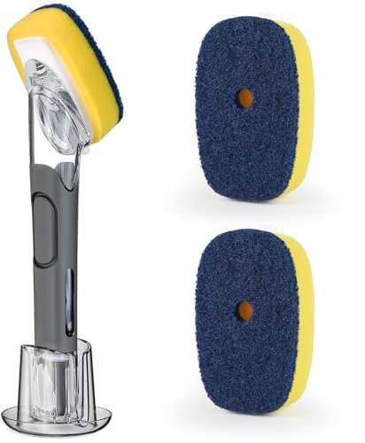Dish Wand with Sponge Refills
