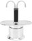 Yosoo Health Gear Aluminum Espresso Stovetop Pot Express Coffee Maker Percolator Italian Classic Mocha Machine for and Cuban Cafe Brewing Mini Double Maker, Porttable Stainless Steel Electric