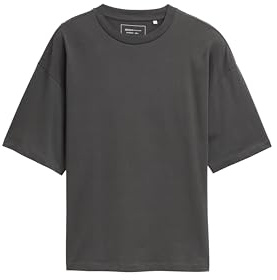 TOM TAILOR Denim Herren 1035912 T-Shirt, 35804 - Ash Grey, XXL