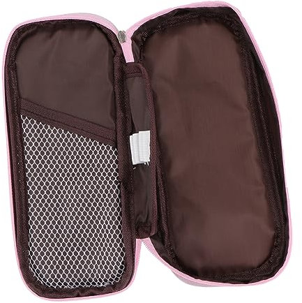 Uonlytech 1 Trousse À Crayons en Tissu Oxford Rose pour Étudiant