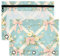 Pochettes vintage rose pastel, motifs fleurs sauvages, motifs argyle, anneaux avec fenêtre transparente, dossiers avec poches, grands dossiers robustes à 3 anneaux pour salle de classe, école, bureau