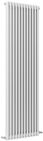 SLINE SANITARY Traditional 2 Column Cast Iron Style Radiator Vertical White 1800x560mm