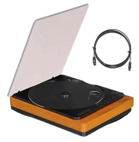 Mini CD Player with USB Ripping to WAV, Bluetooth 5.3 Transmitter & Receiver, Optical Output, 3.5mm Headphone Jack, Remote Control