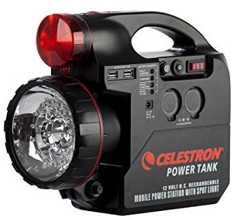 Celestron 18774-CGL PowerTank 7, Batterie externe 12V -7Ah, noir