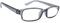 Men's Women's Original Retro Vintage +0.50 +0.75 +1.0 +1.5 +2.0 +2.5 +3.5 +4.00 Slim Reading Glasses Unisex Vintage (+0.50, Gray)