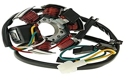 Lichtmaschine 28017 Stator für 80W für Derbi Senda, Aprilia RX, SX, Gilera RCR, SMT