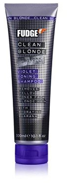 Fudge Sauber Blonde Violett Shampoo (300 Ml) (Packung mit 2)