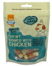 Good Boy Pawsley & Co Chewy Mini Bones With Chicken 80gPack of 10