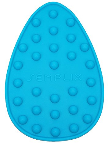 Semplix Mini Bügeleisenablage (Silikon / 10,5 x 15,5 cm) … (Türkis)